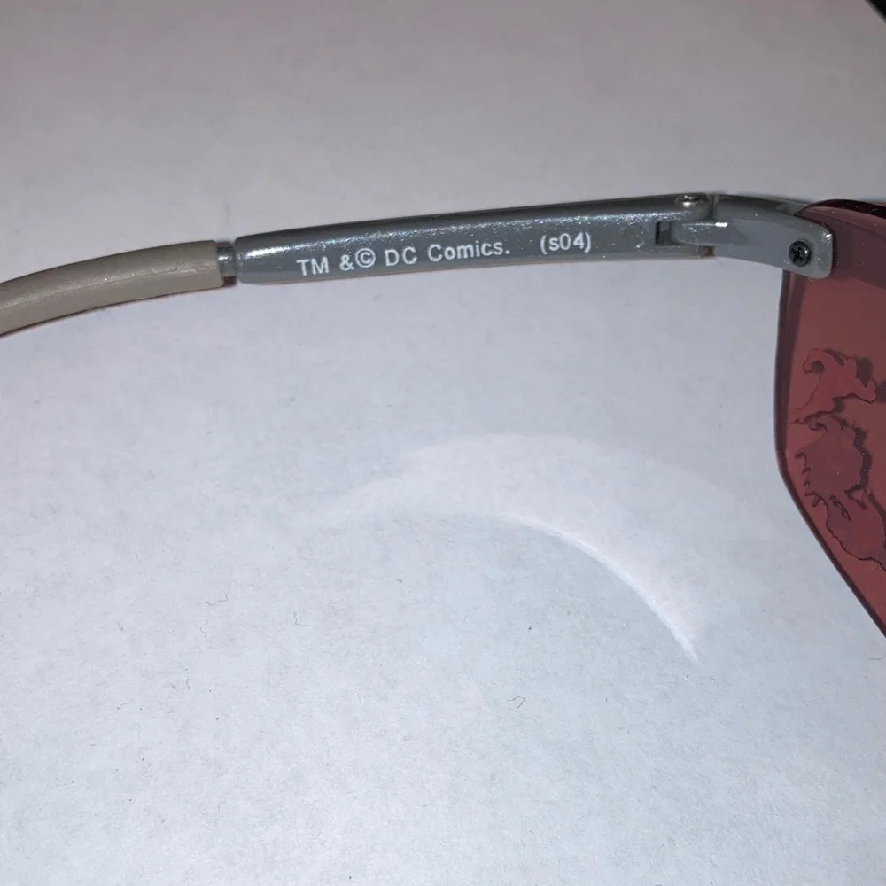 DC Comics Pink and Gray Sunglasses kids justice league unique